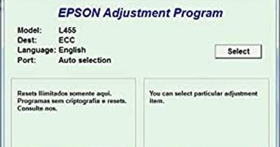 epson l455 printer software download